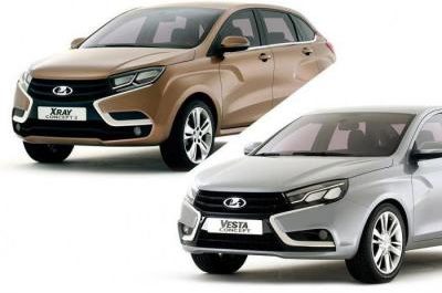 Lada Vesta, Lada XRAY и Datsun mi-DO из парка ЗР