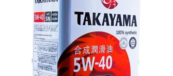 Takayama 5W-40 4 л